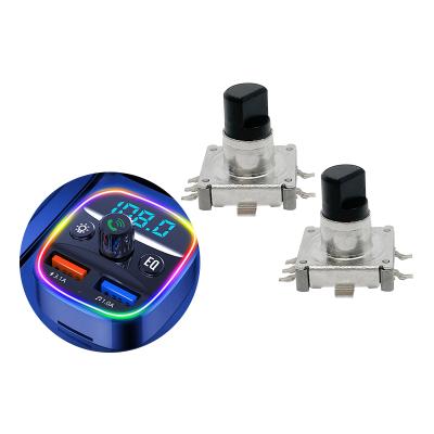 China Mini Volume Car MP3 Player Use Rotary Switch 11mm SMT Ultra Thin Encoder for sale