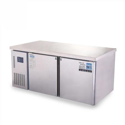 China Grocery Factory High Quality Stainless Steel 201 304 Under Counter Kitchen Refrigeration Equipment Commercial Refrigerator Work Bench for sale