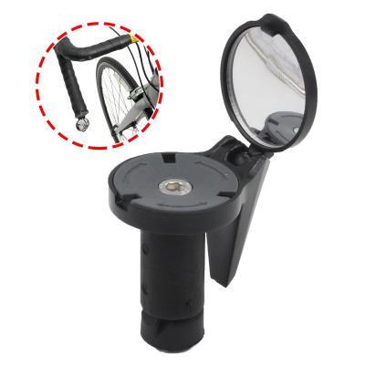 China Unisex-Adult REYGEAK 360 Degree Safety Adjustable Handlebar Mirror-Outdoor Bike Handlebar Bike Handlebar End for sale