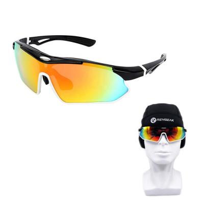 China Cycling Sunglasses REYGEAK Outdoor Sports Cycling Glasses Protection UV Full-frame UV Polarized Sunglasses for sale