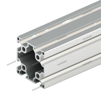 China Decorations SHENGXIN standard size 6060 t slot v slot aluminum extrusion channel for industry for sale