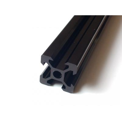 China Shengxin Aluminum Alloy 2020 Black Anodic Oxidation Aluminum Extruded Profiles Anodizing Aluminum Extruded Profiles for sale