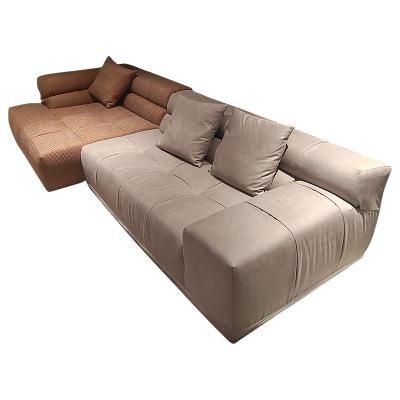 China Luxury sofa bed living room sofa cotton and fabric sofa bed folding canvas material sofa and bed for sale