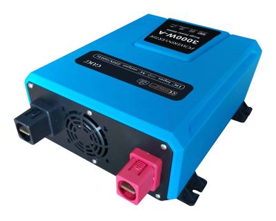 China 12v 220v 3000w Popular Car Power Sine Wave Inverter Modified Inverter DC To AC Led Display 295X230X10MM for sale