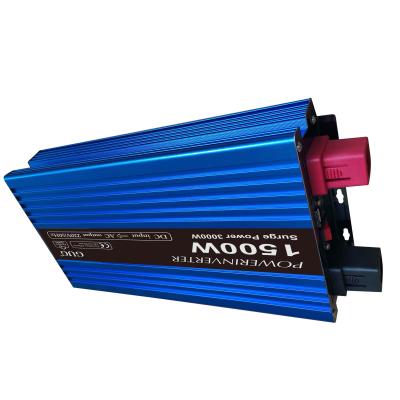 China Automotives Power Inverter 1500w 12v 220v Peak Sine Wave Inverter 3000w Modified Solar Power System for sale