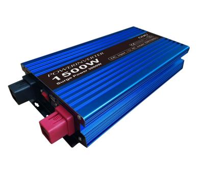 China Automotives 1500 Watt Car Power Inverter Modified Sine Wave 12v 24v DC To AC Inverter 220v 230v 1500w for sale