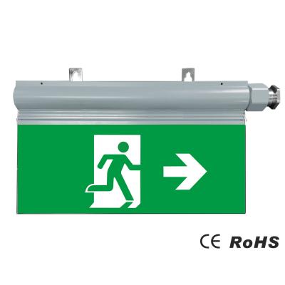 中国 銅のFree Aluminium 0.5W Exit Sign Emergency Light Combo IP54 Epoxy Powder Coating 販売のため