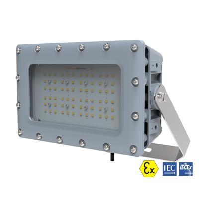 China Enige Luminaire 80W aan de Vloed van 120W Atex steekt Vuurvaste Geleide Lichten aan Te koop