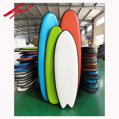 China Unisex Custom EPOXY Surfboard Surfboard EPS Soft Top Surfboard Surfing For Beginners for sale