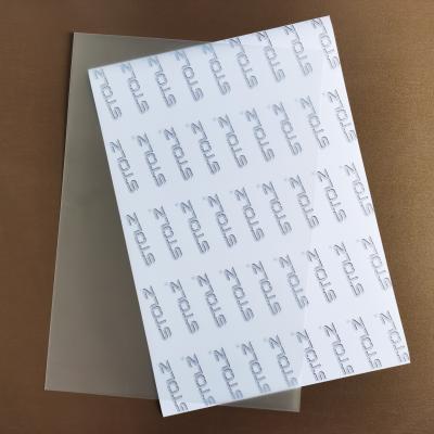 China Textiles Transfer Paper For T Shirt Laser A Dark B And Light No Cut Transfer Paper for sale