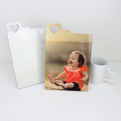 China DYE Sublimation Heat Blank Photo Press Customized Wood Frame For Picture Photos Show MDF Photo Pad for sale