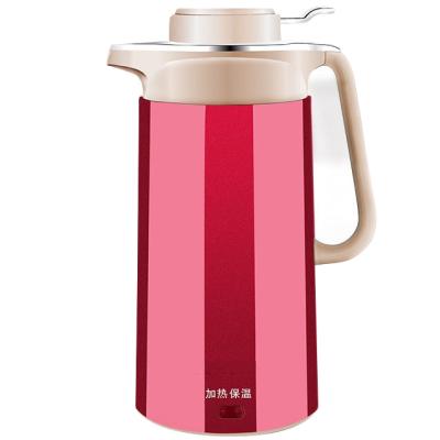 China 360 Degree Rotation Base Made in China Logo Stainless Steel Hotel Water Heater Custom Multifunctional Heat Preservation Insulation Electric Kettle for sale