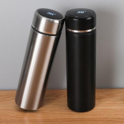 China 316 Stainless Steel Double-Layer Mug Temperature Water Cup Sustainable Vacuum Insulated Smart Business Gift for sale