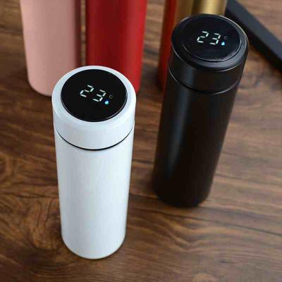 China PORTABLE General Wholesale Household Life Grade Stainless Steel Vacuum Flask With Temperature Display for sale