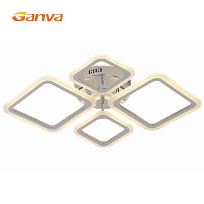 China GANVA Best Modern Unique Design Price Dimmable LED Ceiling Lights for Living Room for sale