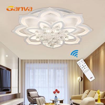 China Energy Saving Modern Classic Design Hotel Outdoor Mounted Acrylic Flower Led Ceiling Light for sale