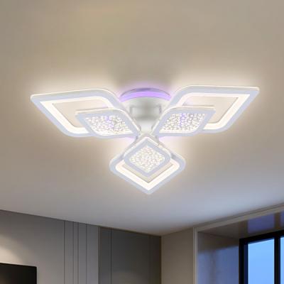 China Outdoor Mounted Acrylic Nordic Decoration For Living Room Dining Room Indoor Light Modern LED Ceiling Lamp for sale