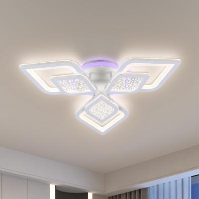 China Contemporary Special Minimalist Recessed Ceiling Lighting Acrylic Iron Design Modern Outdoor Mounted Lights for sale