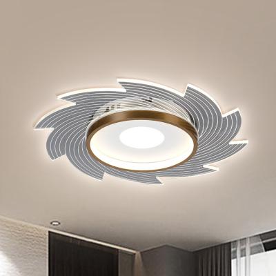 China New Products Latest Products Hot Spot LED Iron Nordic Simple Acrylic Modern Modern Ceiling Mounted Recessed Recessed Lamp for sale