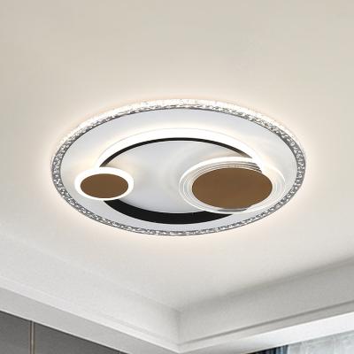 China House Decoration Easy Mount Flush Mount Outdoor LED Indoor Corridor Aisle Lights Round Ceiling Lamp for sale