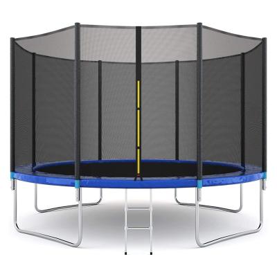 China With Protective Net 8FT 10Ft 12Ft 14Ft 15Ft Outdoor 16Ft Trampoline With Safety Fence Spring Protection Bounce Net Combo Trampoline For Adult Children for sale