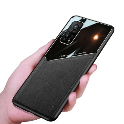 China Shockproof Cover For Xiaomi MI 10T Pro Tpu Frame Case For Xiaomi Note 10 Lite Leather Ultra Simple Envelope Xiaomi Phone Cases for sale