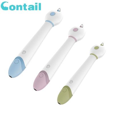 China Double-End Viable Multifunctional Laser Dot Cat Toy Teaser Stick With Retractable Stick and Lifting Rope for sale