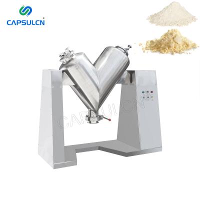 China Powder V 200 Type Chemical Pharmaceutical Vertical Dry Powder Mixer Machine Lab for sale