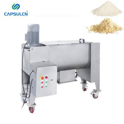 China Powder detergent ribbon mixer WLDH-100L powder mixing machine and industrial liquid for sale