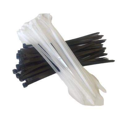 China Wholesale Cheap Nylon Self Locking Type Self Locking Black White Nylon Sling Cable Ties With Various Sizes for sale