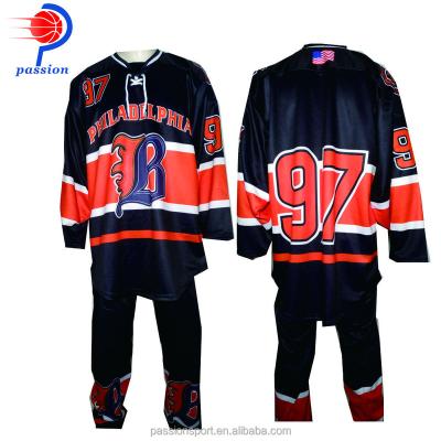 China Shirts & Wholesale Custom Ice Hockey Practice Tops Jerseys for sale