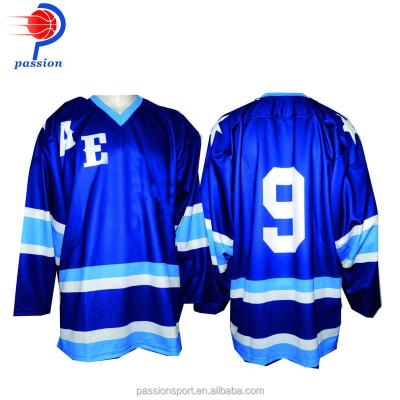 China Shirts & Full Custom Printing V-Neck Ice Hockey Shirts for sale