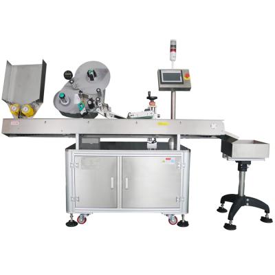 China CLOTHING Automatic Vials Top Surface Sticker Labeling Machine for sale