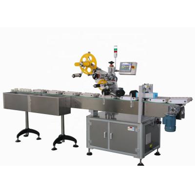 China CLOTHING Automatic Egg Carton Top Side Labeling Machine for sale