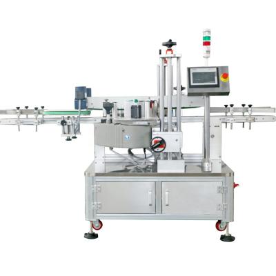 China CLOTHING Sticker Automatic Adhesive Label Labeling Machines Carton Two Corners for sale