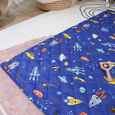 China Wholesales Non-Toxic Cotton Play Gym Sight Baby Foldable Game Mat Gym Activity Center for sale