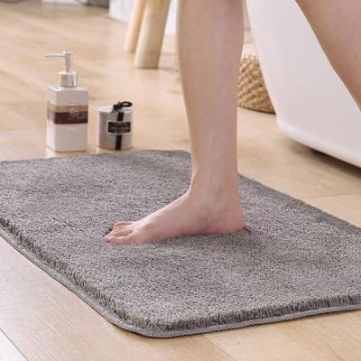 China Washing Machine 3d Shaggy Squares Flooring Living Room Water-absorbing Carpet for sale