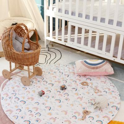 China Non-Toxic Eco-Friendly Play Mat Cotton Baby And Kid Quilted Play Pad Is Perfect For Crawling And Playing for sale