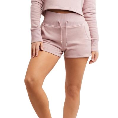 China Sustainable Custom Sweated Casual Womens Shorts Plus Size Girl Jogger Running Shorts for sale