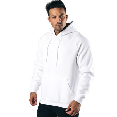 China High Quality Anti-Shrink Plus Size Hoodies Streetwear White Men Hoodies for sale