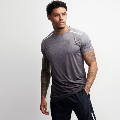 China Bulk Wholesale Anti-Wrinkle Mens O-Neck Plus Size T-shirts Mens T-shirt Single Training Gym Wear for sale