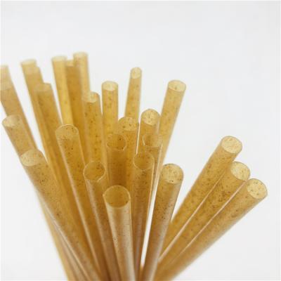 China New Disposable Biodegradable Sugarcane Straws, 100% Compostable Sugarcane Straws, Sugarcane Fiber Straw for sale