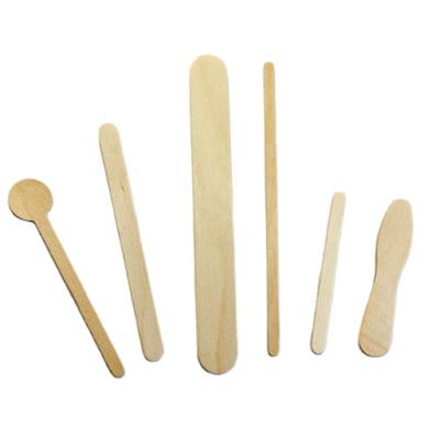 China Free Sample Factory Price Eco - Friendly Disposable White Birch Coffee Wood Stirrer for sale