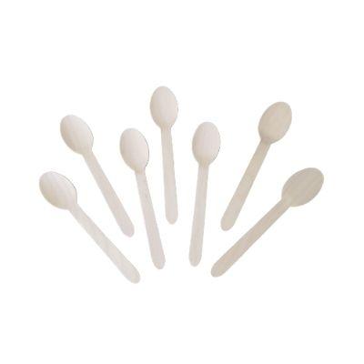 China Logo On Printed Disposable Reusable Eco-friendly Disposable Personalized Wooden Spoon Honey Travel Set High Quality for sale