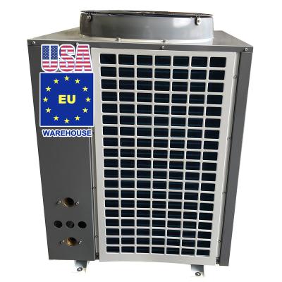 China RV OEM Heat Pump Heater and Swimming Pool Hot Spring Heater 20KW-50KW Cooling Air to Water Commercial Heater for sale