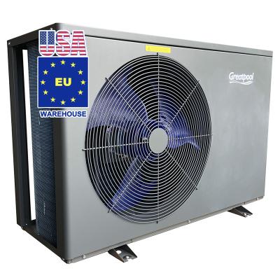 China RV Heat Pump Manufacturer Solar Pool Heater R32 DC Inverter Heat Pump Pool Water Heater for sale