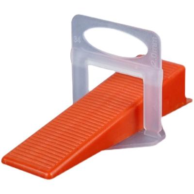 China Modern plastic tile leveling system / clips and wedges ceramic tile leveling /install tools tile leveling system spacer for sale