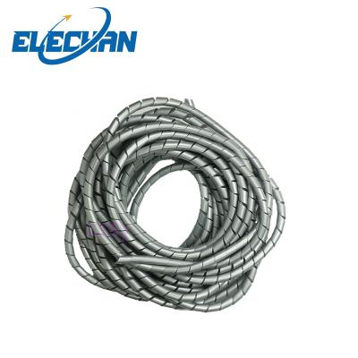 China Wholesale 6/8/10/12mm Sprial PE Wrapping Tape, Factory Price Cable Management 10meter Cable Tidy Kit for sale