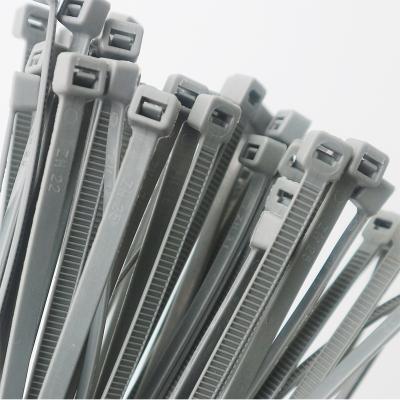 China Nylon ready to ship 4 inch 8 inch gray cable ties for sale