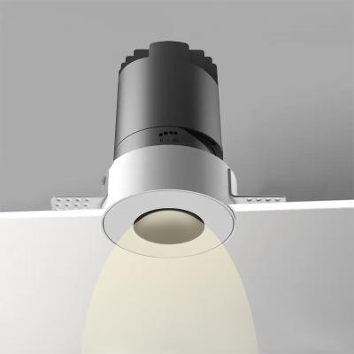 China Modern hot product modern anti-glare dimmable slim recessed led panel pot lights downlight for sale